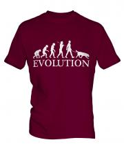 Flat-Coated Retriever Evolution Mens T-Shirt