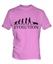 Flat-Coated Retriever Evolution Mens T-Shirt
