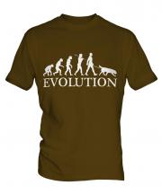 Flat-Coated Retriever Evolution Mens T-Shirt