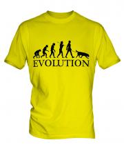 Flat-Coated Retriever Evolution Mens T-Shirt