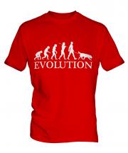 Flat-Coated Retriever Evolution Mens T-Shirt