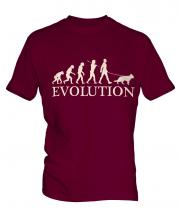 German Shepherd Evolution Mens T-Shirt