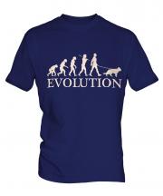 German Shepherd Evolution Mens T-Shirt
