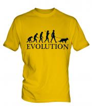German Shepherd Evolution Mens T-Shirt