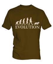 German Shepherd Evolution Mens T-Shirt