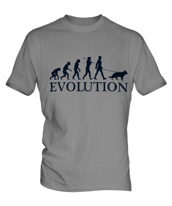 German Shepherd Evolution Mens T-Shirt