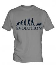German Shepherd Evolution Mens T-Shirt
