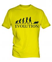 German Shepherd Evolution Mens T-Shirt