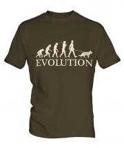 German Shepherd Evolution Mens T-Shirt