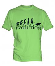 German Shepherd Evolution Mens T-Shirt