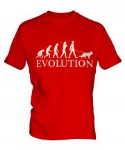 German Shepherd Evolution Mens T-Shirt