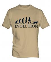 German Shepherd Evolution Mens T-Shirt