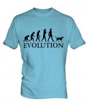 German Wirehaired Pointer Evolution Mens T-Shirt