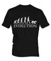 Giant Schnauzer Evolution Mens T-Shirt