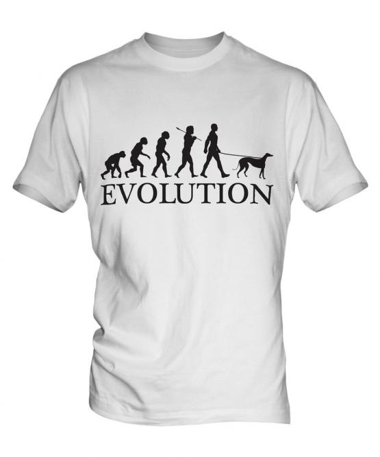Greyhound Evolution Mens T-Shirt