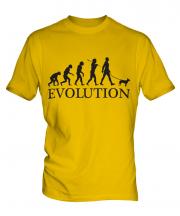 Miniature Bull Terrier Evolution Mens T-Shirt