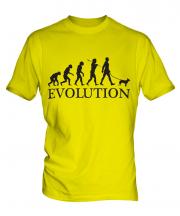 Miniature Bull Terrier Evolution Mens T-Shirt
