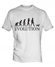 Miniature Bull Terrier Evolution Mens T-Shirt