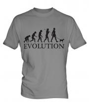Miniature Pinscher Evolution Mens T-Shirt