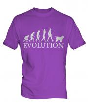 Old English Sheepdog Evolution Mens T-Shirt