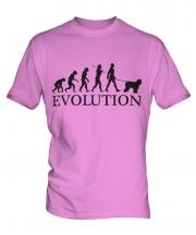 Old English Sheepdog Evolution Mens T-Shirt