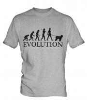 Old English Sheepdog Evolution Mens T-Shirt