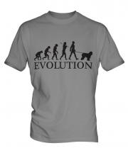 Old English Sheepdog Evolution Mens T-Shirt