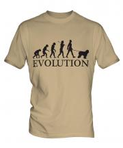 Old English Sheepdog Evolution Mens T-Shirt