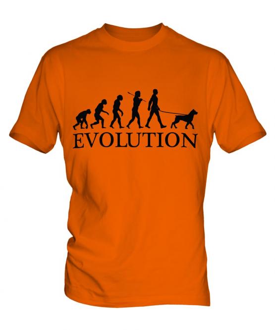 Rottweiler Evolution Mens T-Shirt