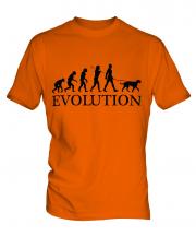 Scottish Deerhound Evolution Mens T-Shirt