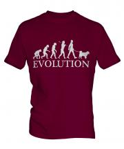 Siberian Husky Evolution Mens T-Shirt