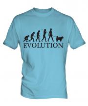 Siberian Husky Evolution Mens T-Shirt