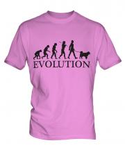 Siberian Husky Evolution Mens T-Shirt