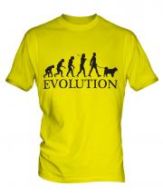 Siberian Husky Evolution Mens T-Shirt