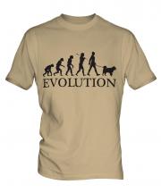 Siberian Husky Evolution Mens T-Shirt