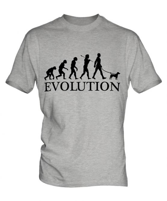 Fox Terrier Evolution Mens T-Shirt