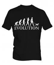 Fox Terrier Evolution Mens T-Shirt