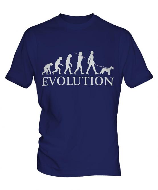 Wheaten Terrier Evolution Mens T-Shirt