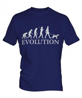 Wheaten Terrier Evolution Mens T-Shirt