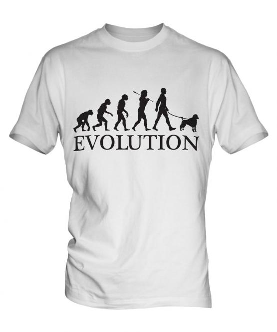 Poodle Evolution Mens T-Shirt