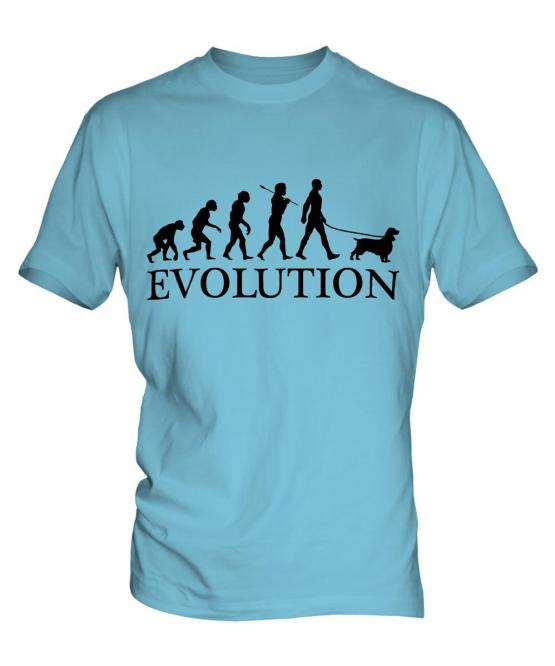 Sussex Spaniel Evolution Mens T-Shirt
