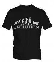 Tibetan Mastiff Evolution Mens T-Shirt