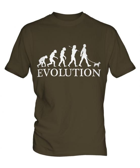 Toy Fox Terrier Evolution Mens T-Shirt
