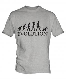 Wire Fox Terrier Evolution Mens T-Shirt