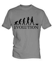 Yorkshire Terrier Evolution Mens T-Shirt
