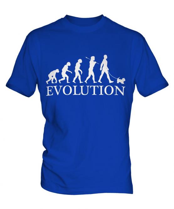 Yorkshire Terrier Evolution Mens T-Shirt
