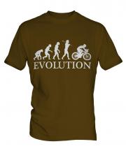 Cyclist Evolution Mens T-Shirt