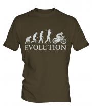 Cyclist Evolution Mens T-Shirt