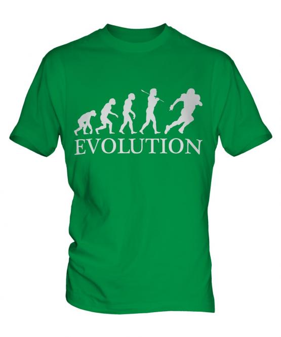 American Footballer Evolution Mens T-Shirt