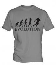 American Footballer Evolution Mens T-Shirt